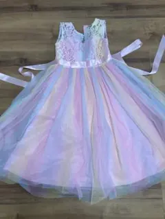 120㎝ ピンク　ロングドレス