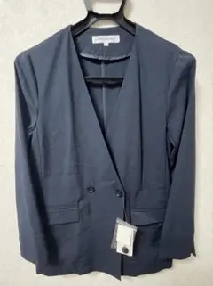 新品タグ付ロングテーラードジャケット NATURAL BEAUTY BASIC