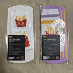 【公式品】BTS マクドナルド コラボ　靴下　新品未開封品のサムネイル