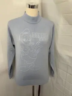 Disney Donald Duck ニット セーター ライトブルーのサムネイル