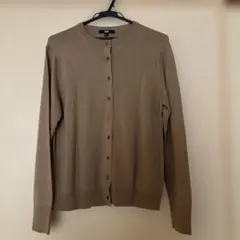 ユニクロ　カーディガン　XLサイズ　毛100%