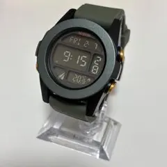 【稼動品】NIXON THE UNIT デジタル腕時計(カーキ)