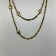 【希少】Christian Dior CDロゴ　ネックレス