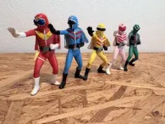 HGヒーローズ フルカラーヒーロー 炎神戦隊ゴーオンジャー 6種セット