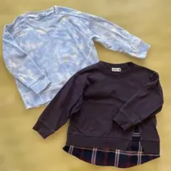branshes ブランシェス　トレーナー カットソー　長袖　100cm