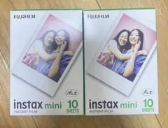 FUJIFILM instax mini インスタントフィルム 10枚×2パック