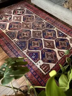 トライバルラグ　ヴィンテージラグ　アフガンラグ　マルダリ　バルーチ　プリミティブ