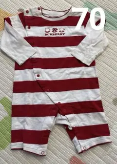 バーバリー　ロンパース　70