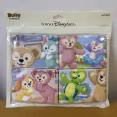Duffy and Friends ミニタオル 4枚セット