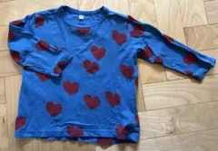 マーキーズ MARKEY'S HOGAN 長袖　ハート　トップス　100