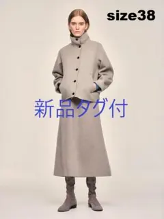 theory luxe 23AW ダブルフェイスショート丈ブルゾンコート38