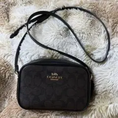 COACH コーチ ショルダーバッグ ブラック ブラウン