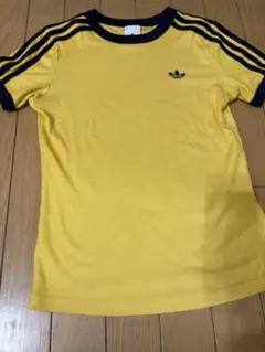 adidas 半袖 Tシャツ イエロー
