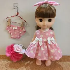 メルちゃんソランちゃんサイズ　服　ワンピース　パンツ　セット