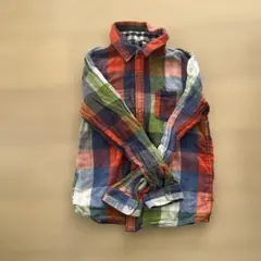 リバーシブルチェックシャツ