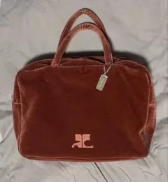 ベロア ハンドバッグ