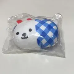 ウサコレフレンズ ぬいぐるみ ガチャガチャ チェックウサギ(青)のサムネイル