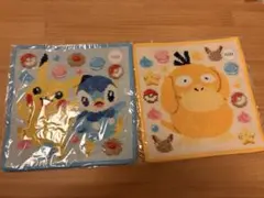 ポケモン フェイラータオルセット ピカチュウ ポッチャマ コダック FEILER コダック イーブイピカチュウ ポケモン フェイラー タオル