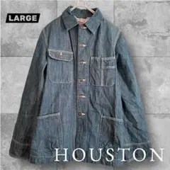 【MELOSO様専用】HOUSTON（ヒューストン）デニムカバーオール L