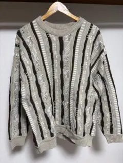MONO-MART ストライプニットセーター Mサイズ