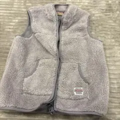 美品！miki HOUSE フリース　ボアベスト　110