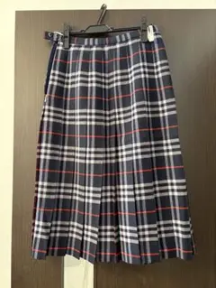 Burberry ブラックレザー プリーツスカート　羊革 楽天市場】バーバリー ブラックレーベル 羊革 シープスキン サイド