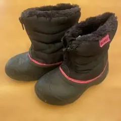 IGNIO 子ども用スノーブーツ 17.0cm 黒/ピンク