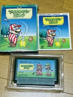 ファミコン マリオオープンゴルフ 箱取扱説明書付き