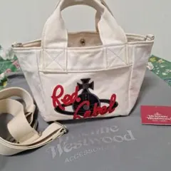Vivienne Westwood レッドレーベル キャンバストートバッグ白