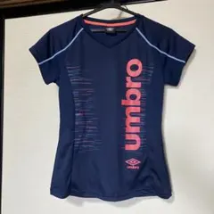 umbro レディース ネイビー Vネック Tシャツのサムネイル