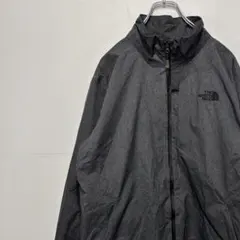 ノースフェイス ナイロンジャケット 刺繍ロゴ 古着