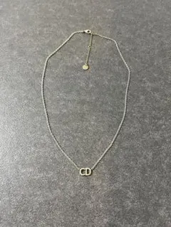 Christian Dior CDロゴ ネックレス シルバーのサムネイル