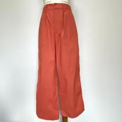 KBF size ONE テラコッタカラーのパンツ オレンジ ワイドパンツのサムネイル