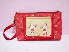 《新品未使用》 ディズニー スーベニア おてふきキャリー クリスマス ミッキー