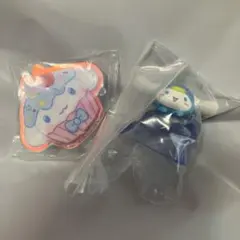 サンリオ　シナモロール 2点セット くるくるアククリ＋南極フィギュア