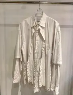 Stein 20AW OVERSIZED DOUBLE SLEEVE SH M