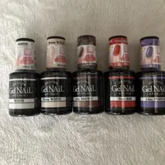 セリア　ジェルネイル5本セット