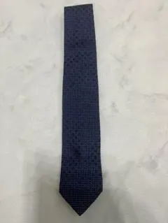BOSS HUGO BOSS ネクタイ イタリア製 ネイビー ドット柄のサムネイル
