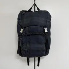 PRADA V135 TESSUTO ナイロン チェック柄 バックパック