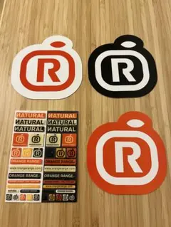 ORANGE RANGE スタンプシート＆ステッカーセット 匿名配送】オレンジレンジ ステッカー 6枚セットの通販 by Rs