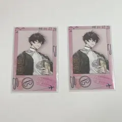 【Asia Travel 2023】 チェキ風カード 佐伯イッテツ　２枚セット