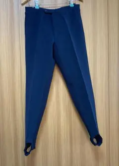 デサント　DESCENTE スキータイツ　トラックパンツ　紺色　レトロ