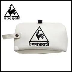 ルコック【le coq sportif】 ホワイトポーチ　ゴルフ カートバッグ