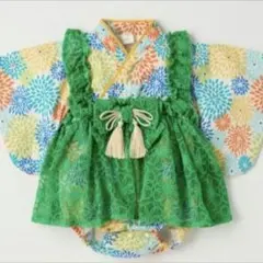 コトリ Cottoli 袴ロンパース　バースデイ futafuta 袴ロンパース