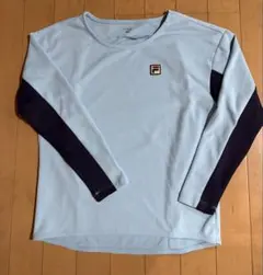 FILA 長袖Tシャツ 水色 サイズS