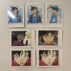 名探偵コナン ぱしゃこれ 毛利蘭 工藤新一 7枚セット