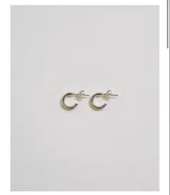美品 todayful compact hoop pierce ピアス