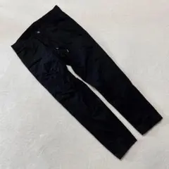 RAGEBLUE イージーパンツ ブラック ストレート ドローコード 無地 M