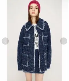 SLY JEANS ダークブルー ジャケット