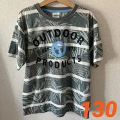 OUTDOOR アウトドア プリントデザインTシャツ 130のサムネイル